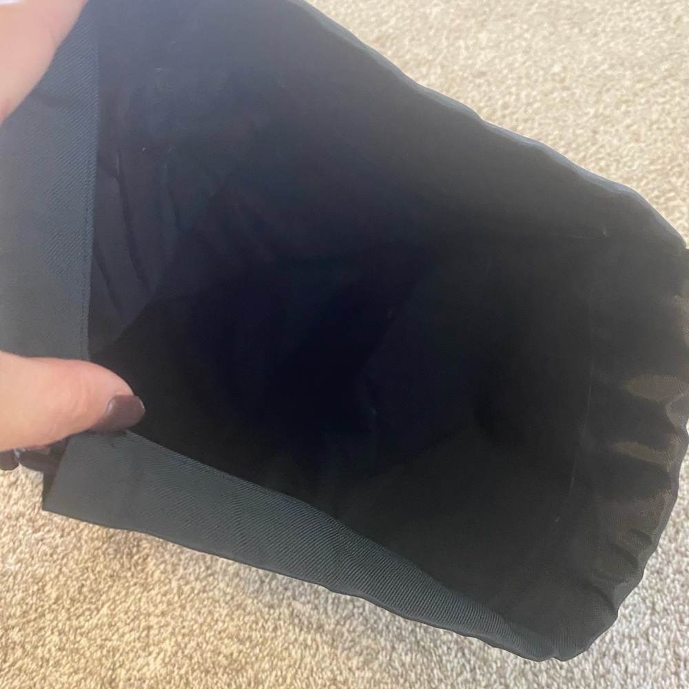 Black Drawstring Bag - Picture 3 of 3